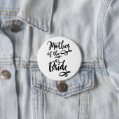 Moeder van de Bride Ronde Button 7,6 Cm (In situ)