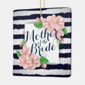 Moeder van de Bride Summer Wedding | Versiering Keramisch Ornament (Links)