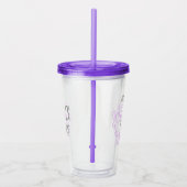 Moeder van de Bride Tumbler Acryl Drinkbeker (Rechts)