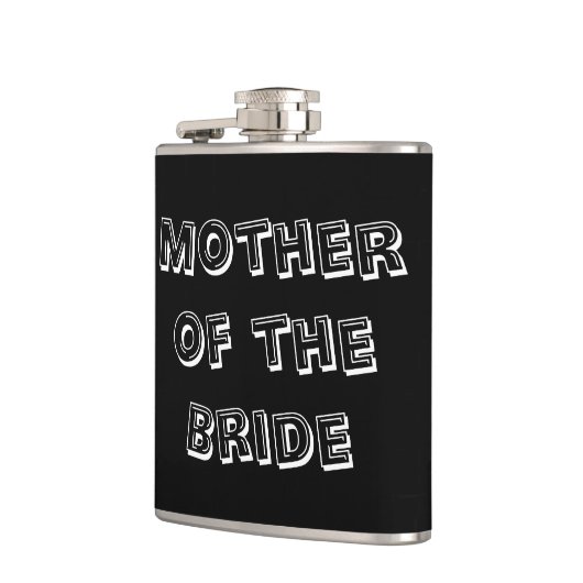 Moeder van de Bride | Weddenschap Heupfles (Links)