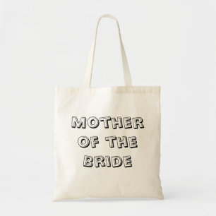 Moeder van de Bride   Weddenschap Tote Bag