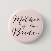 Moeder van de Bride Wedding Bridal Party Button (Voorkant)