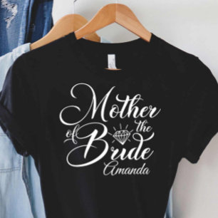 Moeder van de Bride Wedding Bridal Party Gift T-Sh T-shirt