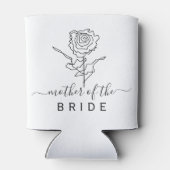 Moeder van de Bride Wedding Favor Koelbox Blikjeskoeler (Achterkant)