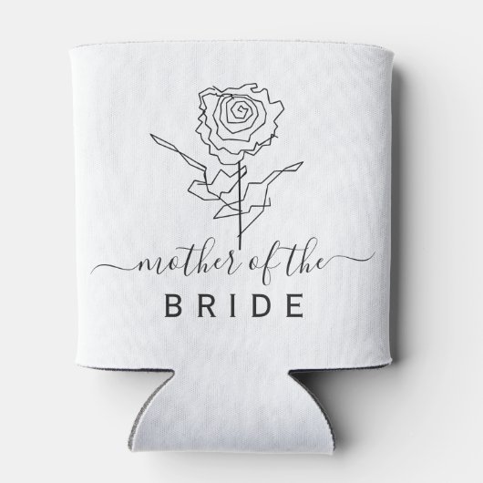 Moeder van de Bride Wedding Favor Koelbox Blikjeskoeler (Achterkant)