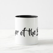 Moeder van de Bride Wedding Party White en Black Mok (Midden)