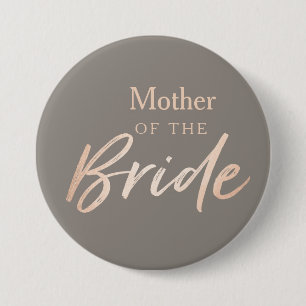 Moeder van de Bride Wedding Rehearsal Ronde Button 7,6 Cm