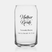 Moeder van de bruid blikvorm glas (Voorkant)