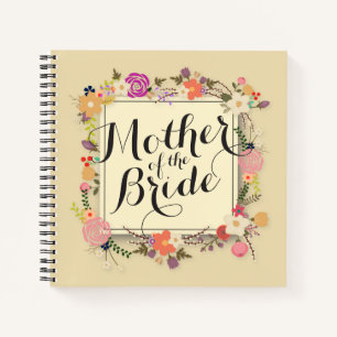 Moeder van de bruid Elegante bruiloft   Gastenboek Notitieboek