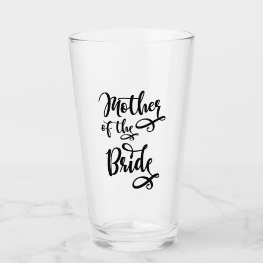 Moeder van de bruid glas (Voorkant)