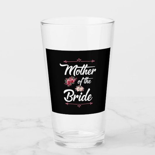 Moeder van de bruid glas (Voorkant)