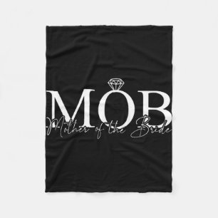 Moeder van de bruid Mob bruiloft moeder mama Schat Fleece Deken