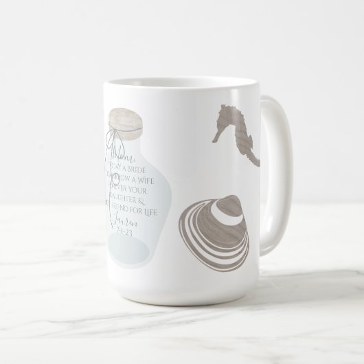 Moeder van de Bruid Mok met Vandaag een Bruid Spre (Voorkant rechts)