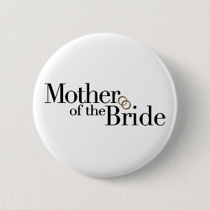 Moeder van de bruid ronde button 5,7 cm