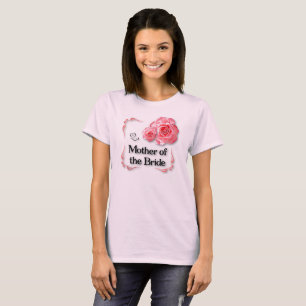 Moeder van de bruid t-shirt