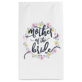 Moeder van de bruid Trouwcalligrafie | Cadeautas (Achterkant)