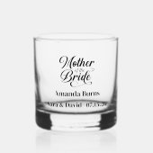 Moeder van de bruid whisky glas (Voorkant)