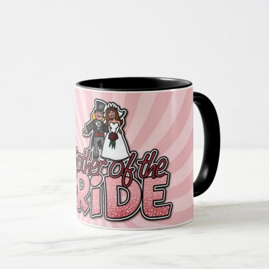 moeder van de bruidde mok (Voorkant rechts)