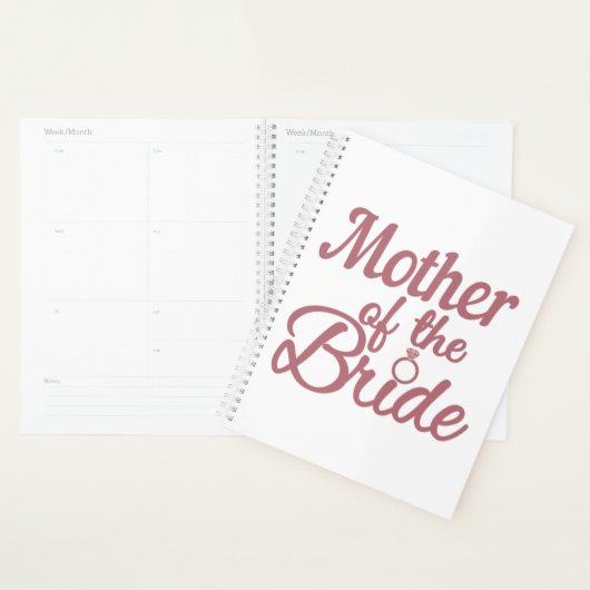 Moeder van de bruidduwhuwelijk planner (Display)