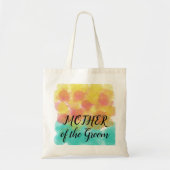 Moeder van de bruidegom aquarel tote bag (Voorkant)