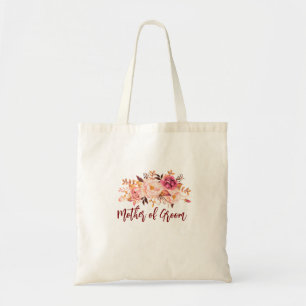 moeder van de bruidegom bloemengeschenk bruiloft b tote bag
