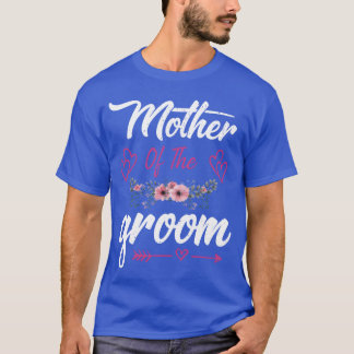 Moeder van de bruidegom Bride retro T-shirt