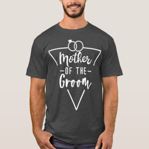 Moeder van de bruidegom familierepetitie dag vrijg t-shirt