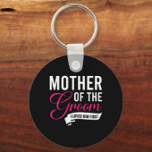 Moeder van de bruidegom Ik hield van hem eerste 13 Sleutelhanger (Voorkant)