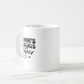 Moeder van de bruidegom is geweldig koffiemok (Voorkant links)