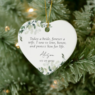 Moeder van de bruidegom Keepsake Keramisch Ornament