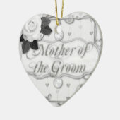 moeder van de bruidegom keramisch ornament (Links)