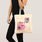 Moeder van de bruidegom, moeder, geschenk, elegant tote bag (Voorkant (product))