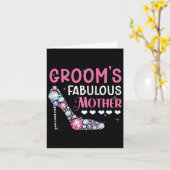 Moeder van de bruidegom Moeder van de aanstaande b Kaart (Gele Bloem)