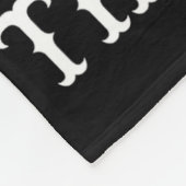 Moeder van de bruidegom skelet gothic Bachelor Wed Fleece Deken (Hoek)