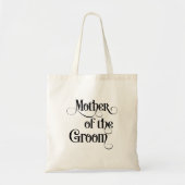 Moeder van de bruidegom tote bag (Voorkant)