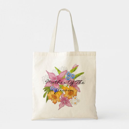 Moeder van de Bruidegom Tote Bag (Achterkant)