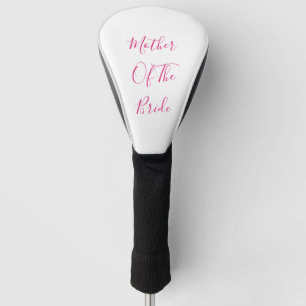Moeder van de bruidsbruid Elegant Gift Wedding Fav Golfheadcover