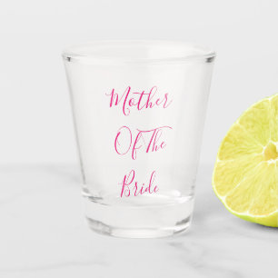 Moeder van de bruidsbruid Elegant Gift Wedding Fav Shot Glas