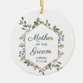 Moeder van de bruidsdag keramisch ornament (Voorkant)