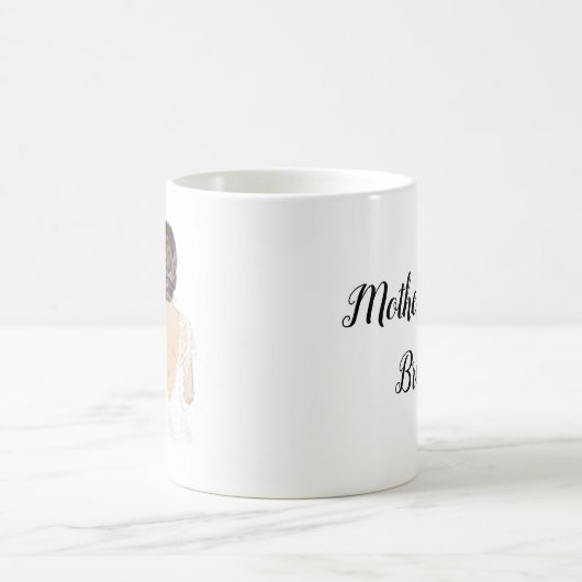Moeder van de bruidsmaaswijdte mok (Center)