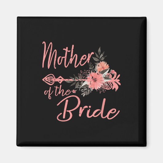 Moeder van de bruidsmoeder bruiloft magneet (Voorkant)
