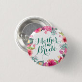 Moeder van de Button van de bruidduwweddenschap (Voorkant /achterkant)