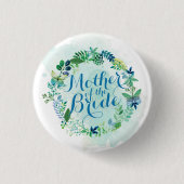 Moeder van de Button van de Waterverf van de Bride (Voorkant)