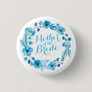 Moeder van de Button van de Waterverf van de Bride