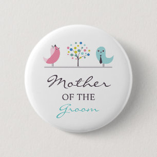 Moeder van de Button van het Vogelhuwelijk