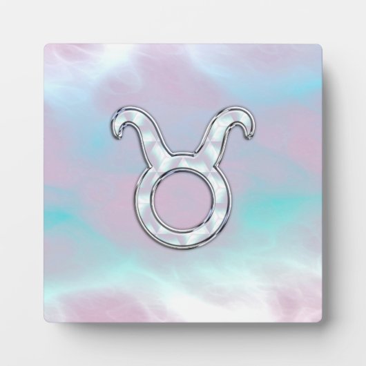 Moeder van de dierentuin van Pearl Taurus Astrolog Fotoplaat (Voorkant)