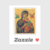 Moeder van de eeuwige hulp sticker (Vel)