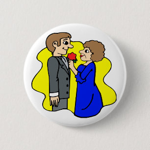 Moeder van de Groom Button