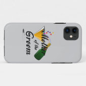 Moeder van de Groom Champagne Toast Case-Mate iPhone Case (Achterkant (horizontaal))