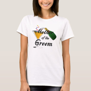 Moeder van de Groom Champagne Toast T-shirt